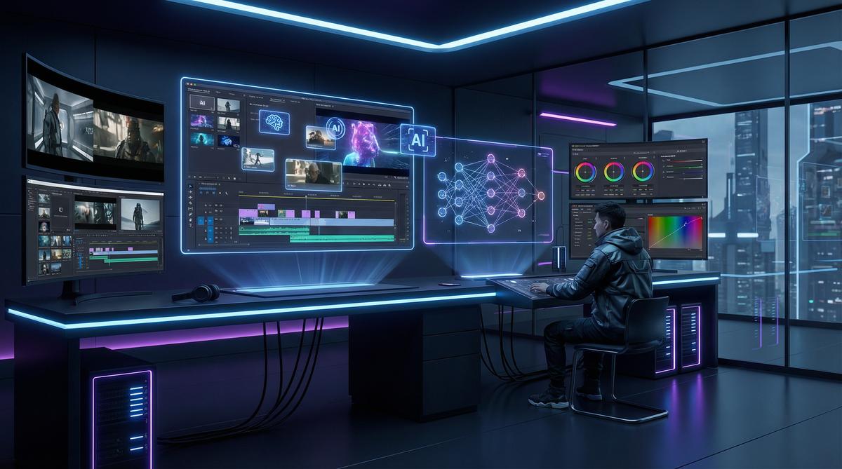 黑丝AI视频创作工具界面